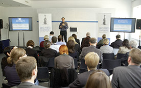 EMC Forum im Messezentrum in Wien. Im Fokus stand die Transformation der IT in hybride Wolkenformationen.